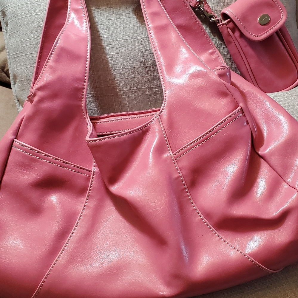 Pink Nine West purse